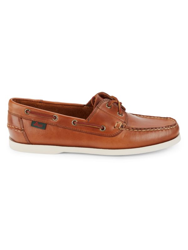 G.H. Bass Hampton Leather Boat Shoes